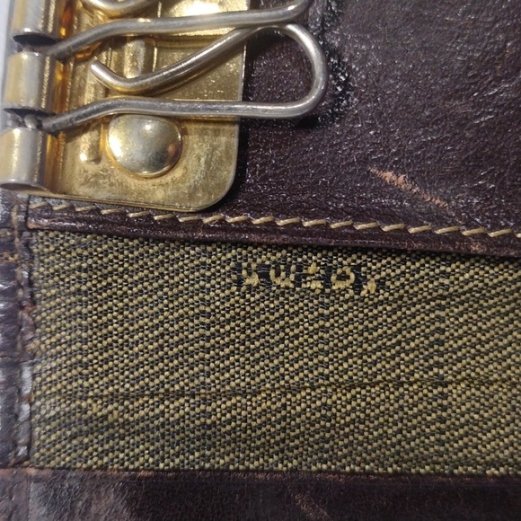 Vintage Fendi Brown Leather Zucca Key Case – 6-Hook Designer Holder - Luxury #07 - Picture 9 of 10